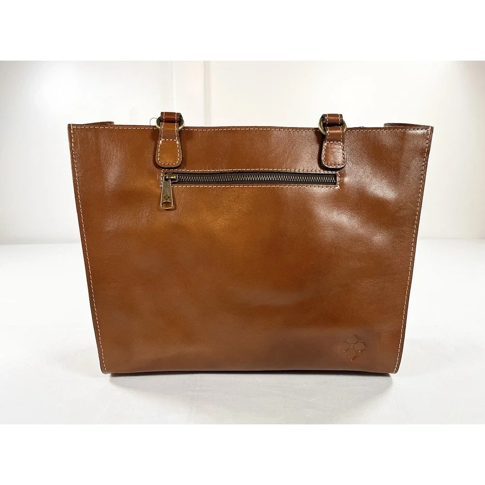 Patricia Nash Zancona Tote Reiti Wallet Bundle New Tooled Brown Leather Handbag